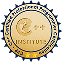 CPP-C++ Certified Professional Programmer Certification