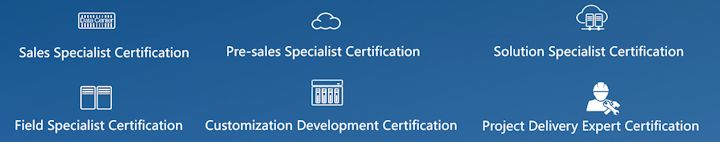 Huawei certifications
