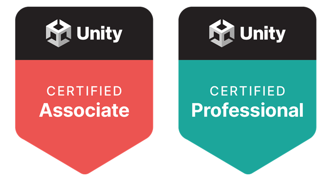 Unity Certified Associate, Unity Certified Professional
